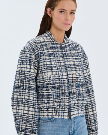 Vilana Jacket Nighttime tweed jacket ZAPA
