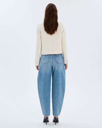 Valsa Jacket Ecru tweed jacket ZAPA
