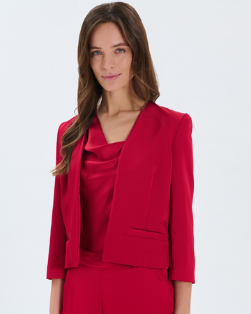 Vickio jacket Short fuchsia jacket ZAPA