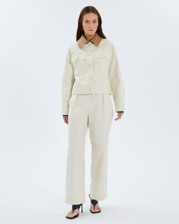 Vero Jacket Ecru cotton jacket ZAPA