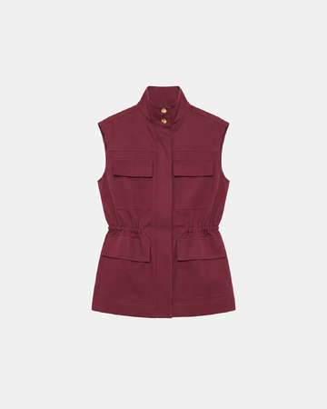 Valya Jacket Valya jacket burgundy ZAPA