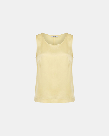 Toy Top Sleeveless satin viscose top mimosa ZAPA