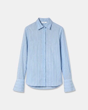 Calvyn shirt Striped long-sleeved shirt ZAPA