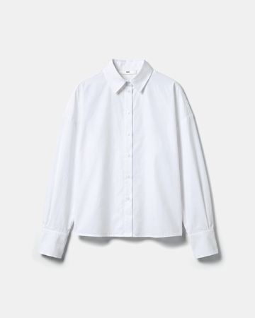 Colette shirt Classic white long-sleeved shirt ZAPA
