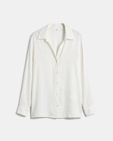Corane Shirt Off-white, straight-cut shirt ZAPA