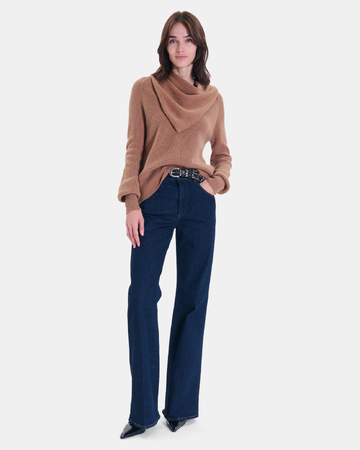 Elly scarf Camel wool scarf ZAPA