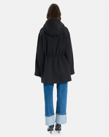 Marina Coat Chocolate wool coat ZAPA