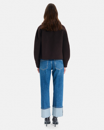 Moby Coat Short reversible wool coat ZAPA