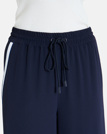Posy Pants Flowy trousers with a nighttime tie ZAPA