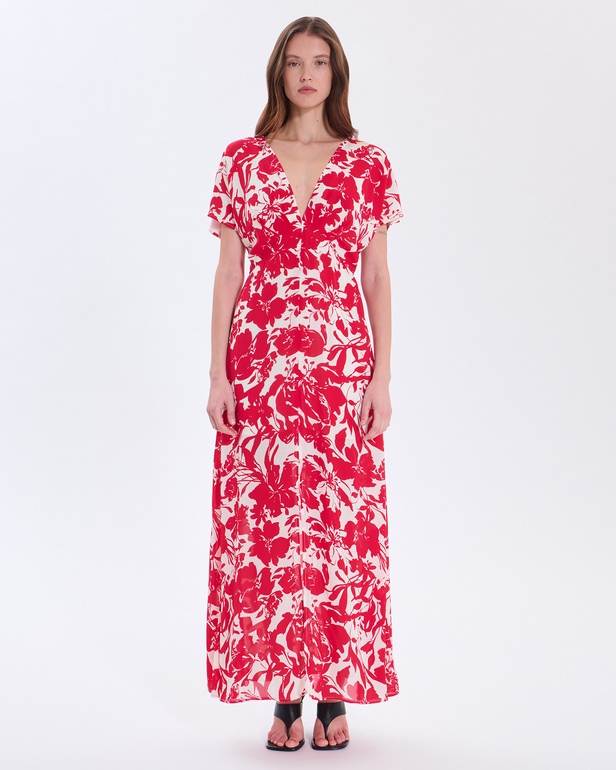 Rachel Dress Raspberry Rachel Dress ZAPA