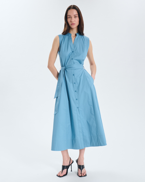 Ramya dress Ramya dress in blue denim ZAPA