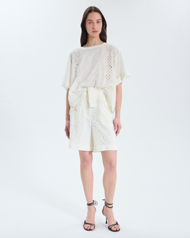 Savanna Shorts Savanna shorts in ecru ZAPA