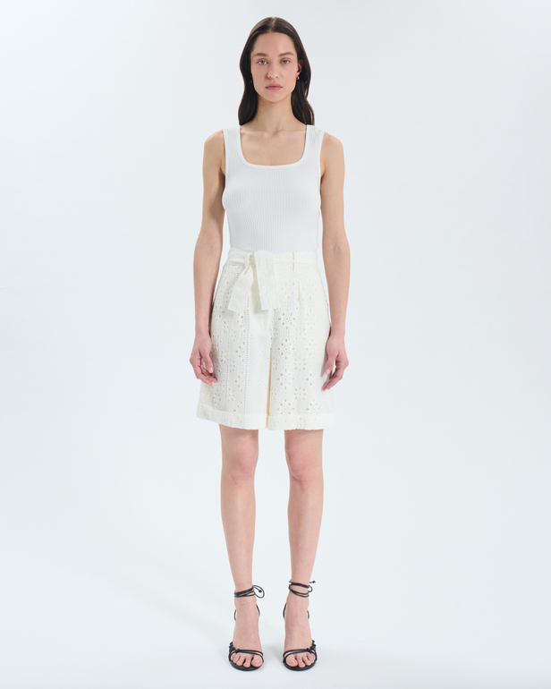 Savanna Shorts Savanna shorts in ecru ZAPA