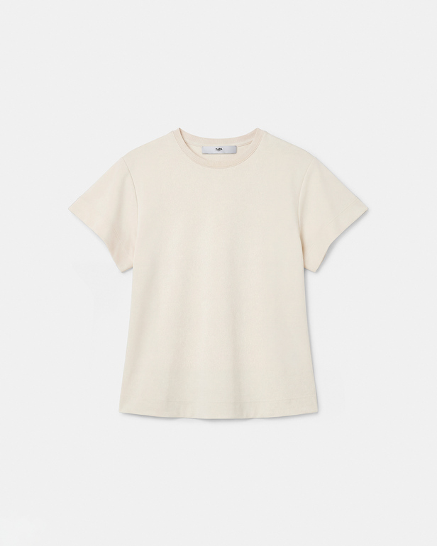 Top Tanouk Ecru viscose top ZAPA