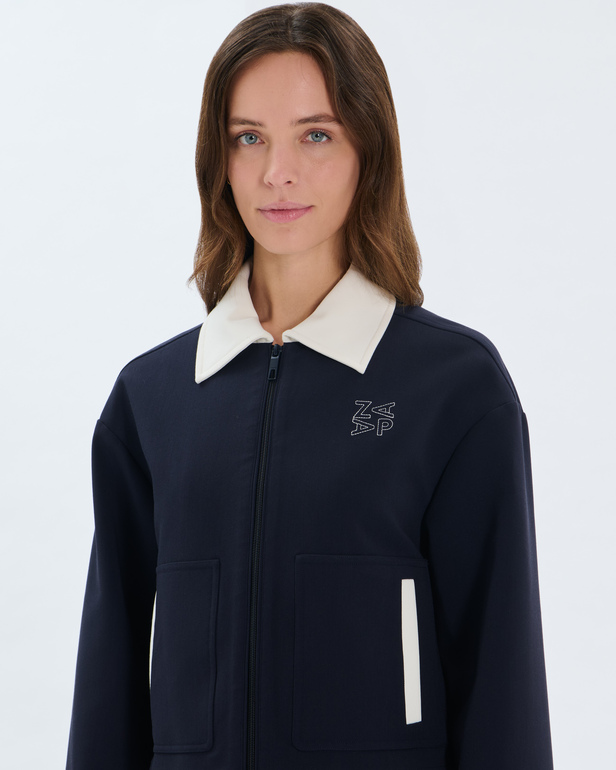 Vili Jacket Nighttime open-neck jacket ZAPA