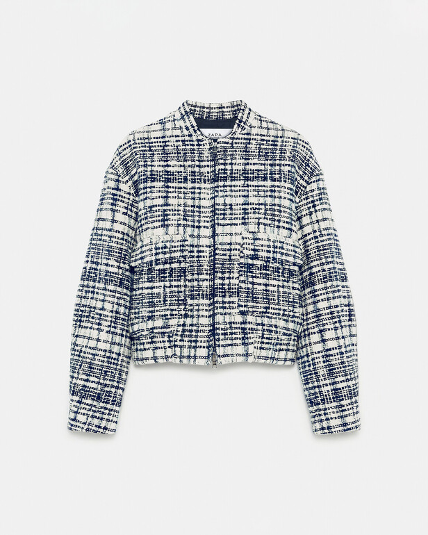 Vilana Jacket Nighttime tweed jacket ZAPA