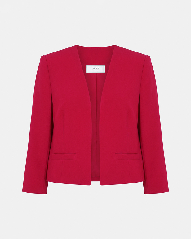 Vickio jacket Short fuchsia jacket ZAPA