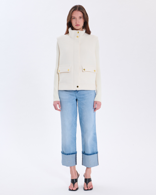 Giulia jacket Giulia ecru jacket ZAPA
