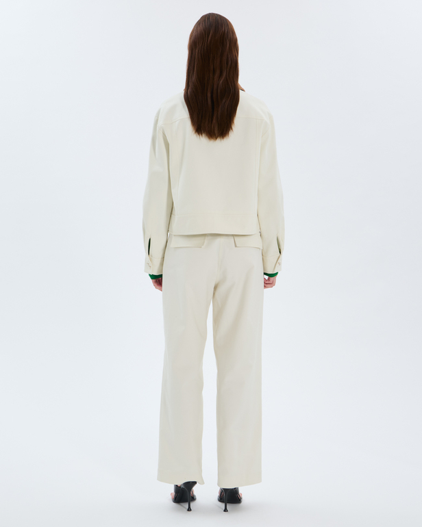 Vero Jacket Ecru cotton jacket ZAPA