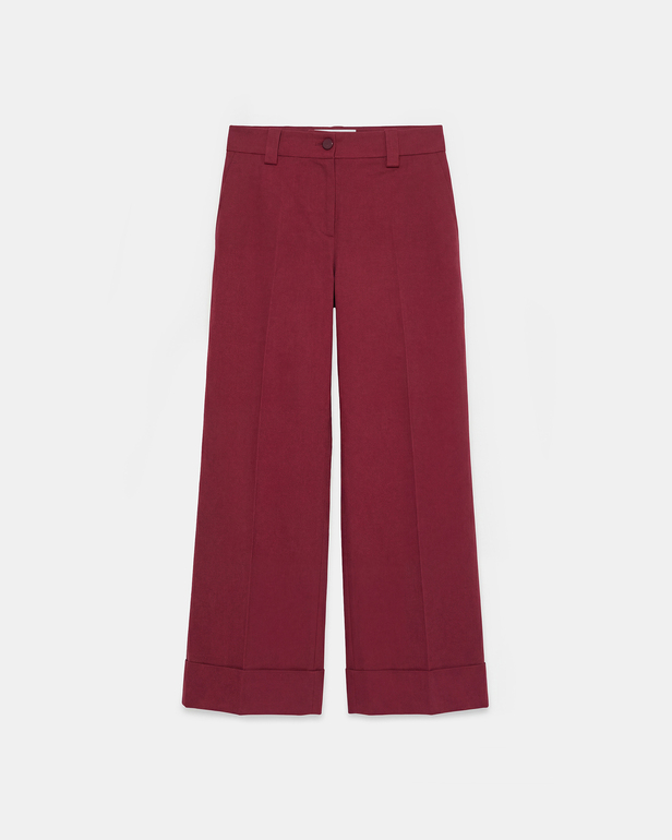 Parly Pants Pants burgundy ZAPA