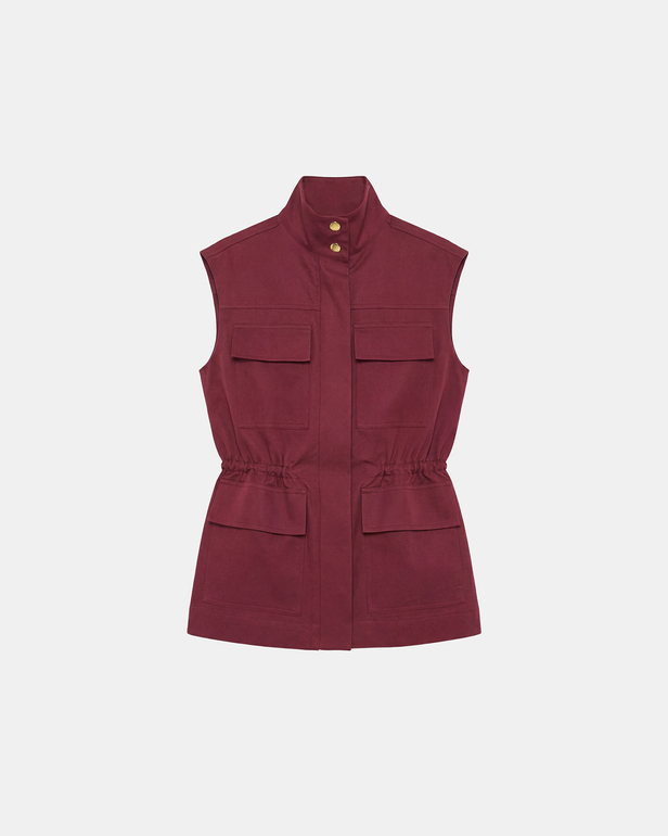 Valya Jacket Valya jacket burgundy ZAPA