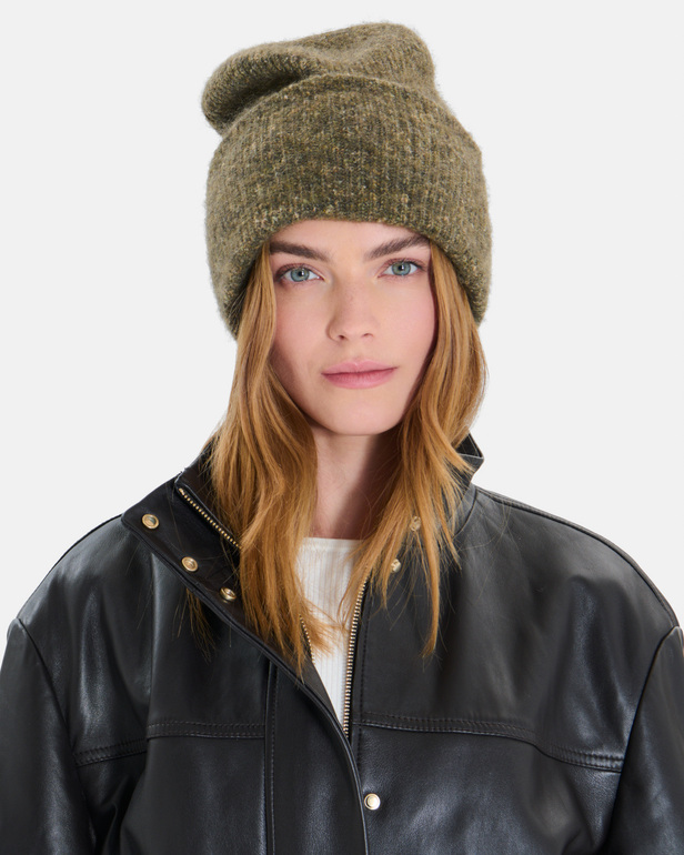 Babe cap Khaki wool hat ZAPA