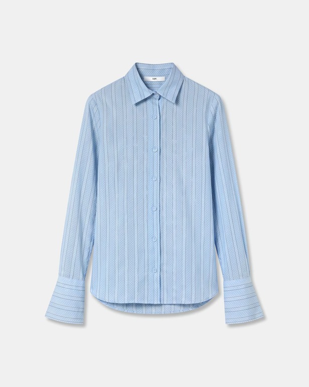 Calvyn shirt Striped long-sleeved shirt ZAPA