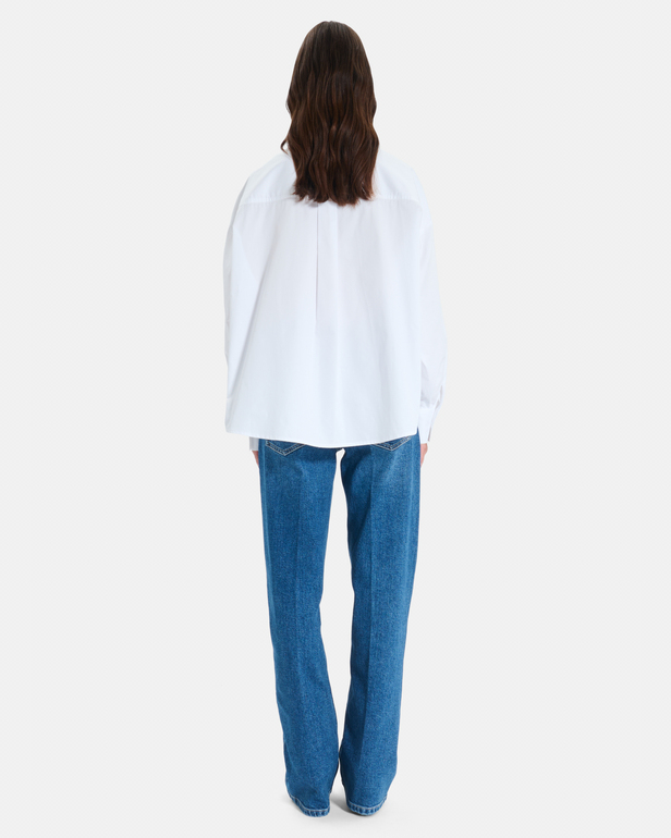 Colette shirt Classic white long-sleeved shirt ZAPA