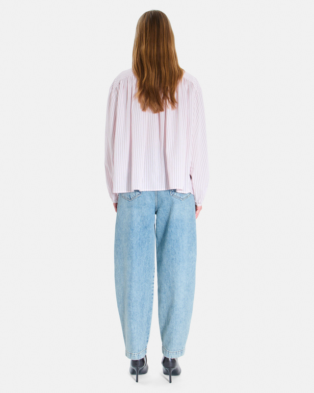 Blandine Blouse Lightweight striped blouse with long sleeves ZAPA