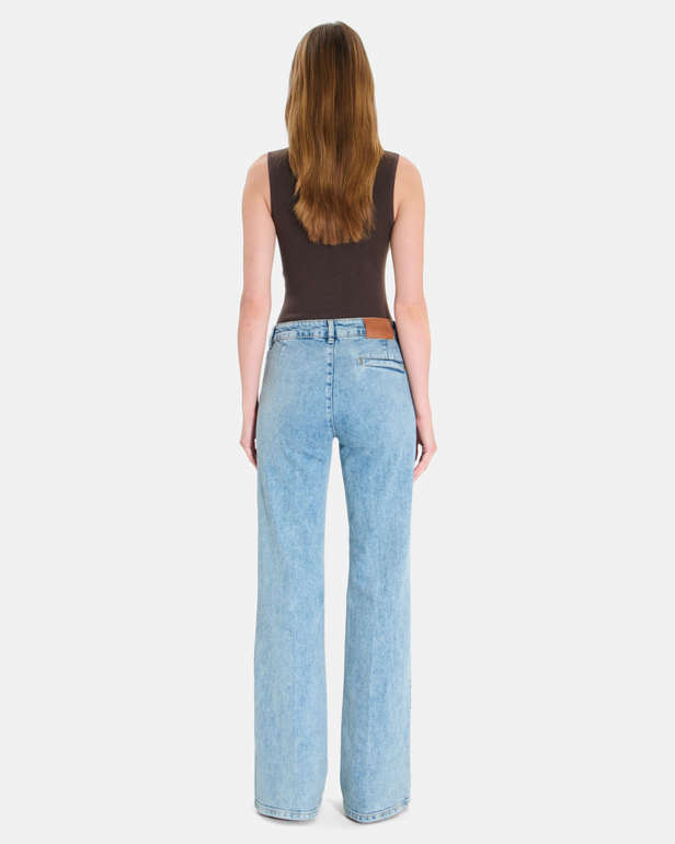 Jean Pansy vintage blue cotton jeans ZAPA