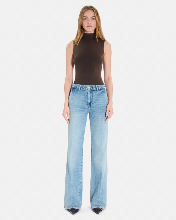 Jean Pansy vintage blue cotton jeans ZAPA