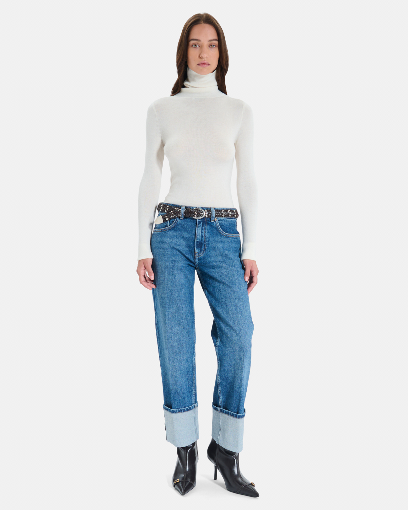 Nord sweater Cream ribbed knit sweater ZAPA