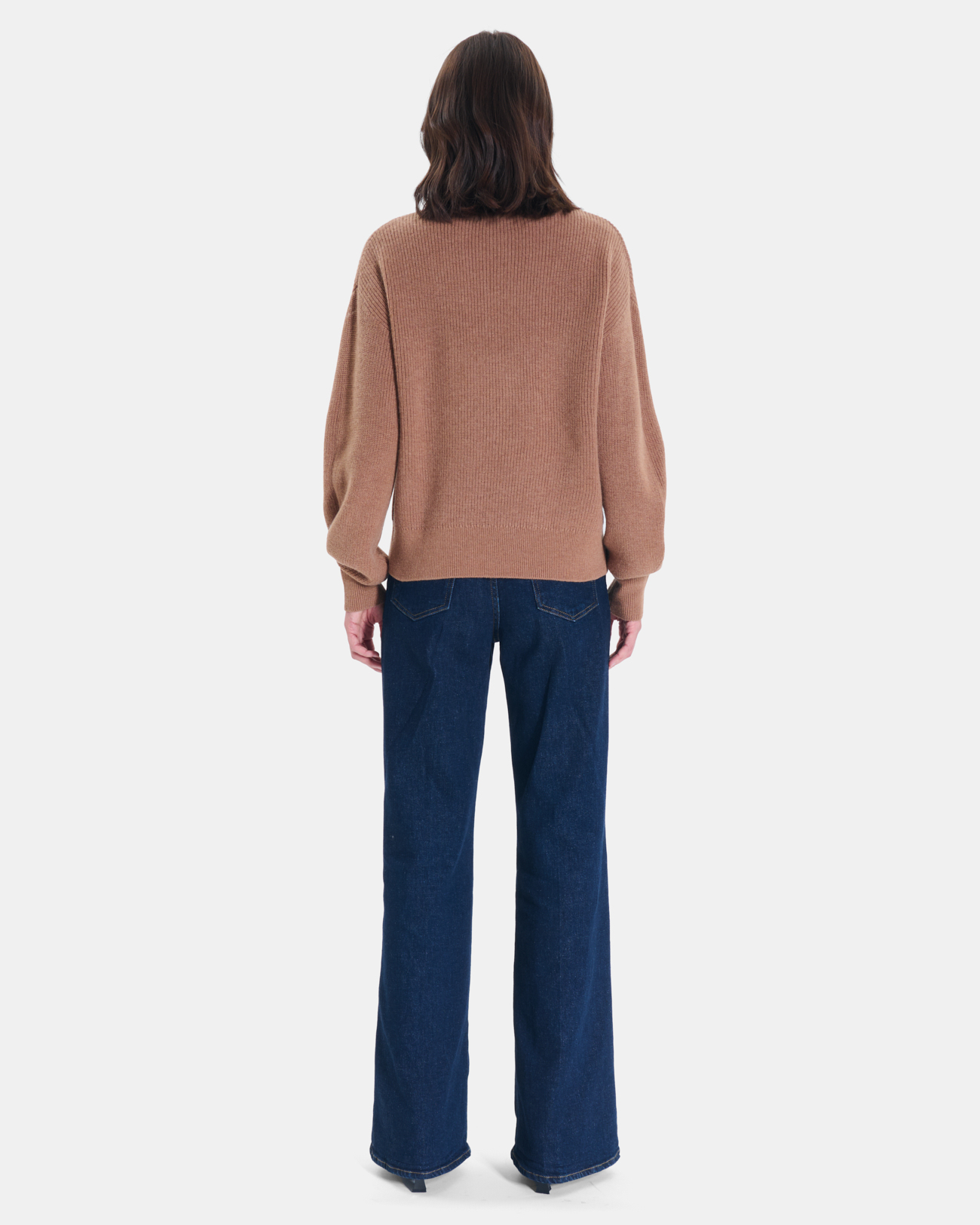 Neila sweater Cinnamon merino wool sweater ZAPA