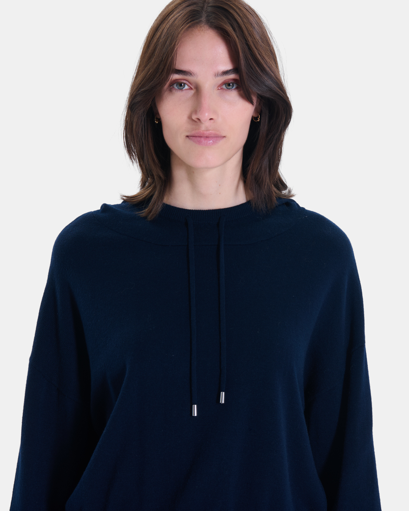 Parina Sweater Nighttime wool hoodie ZAPA