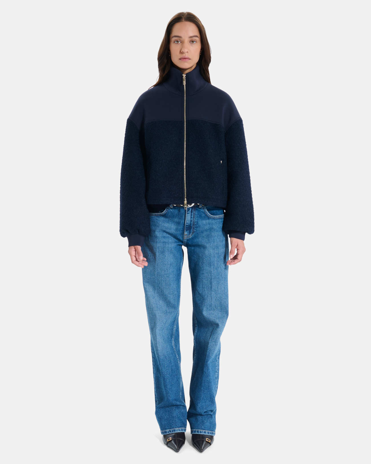 Bella Jacket Short zip-up night jacket ZAPA