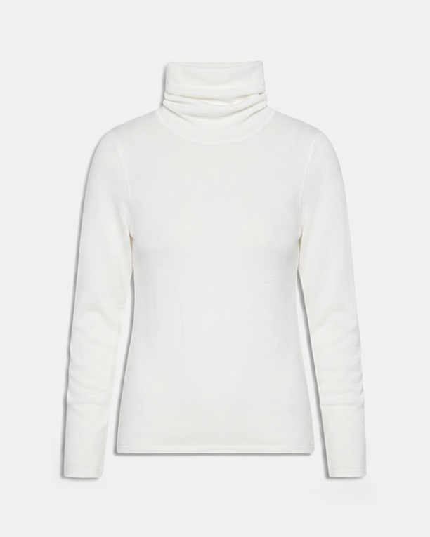 Nord sweater Cream ribbed knit sweater ZAPA