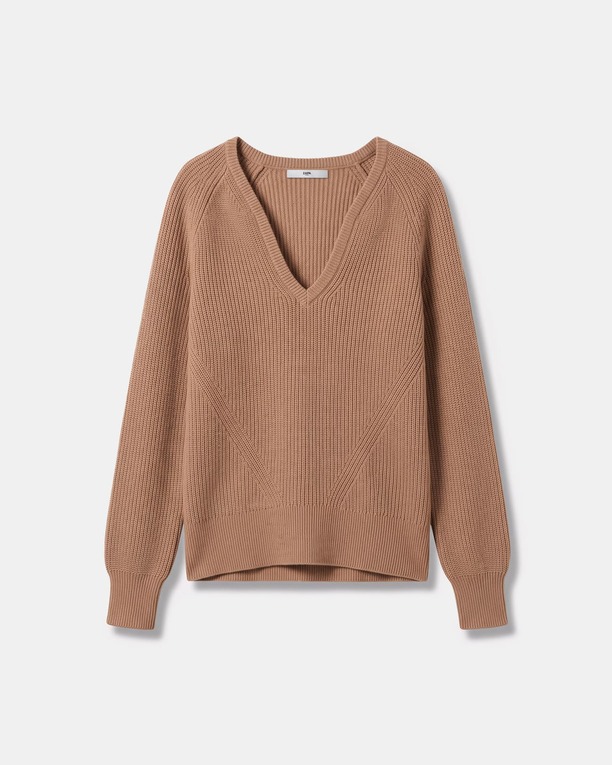 Ness sweater Cinnamon merino wool sweater ZAPA