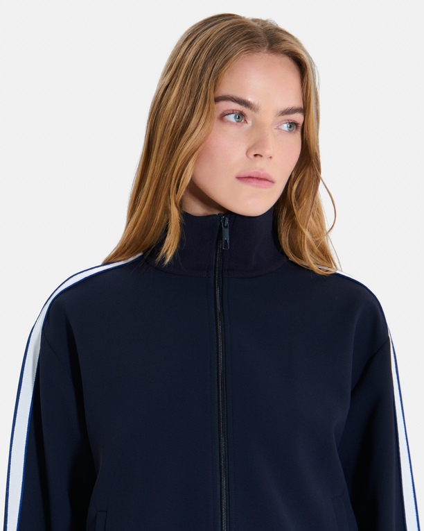 Bercilli Jacket Noturne zip-up jacket with a stand-up collar ZAPA
