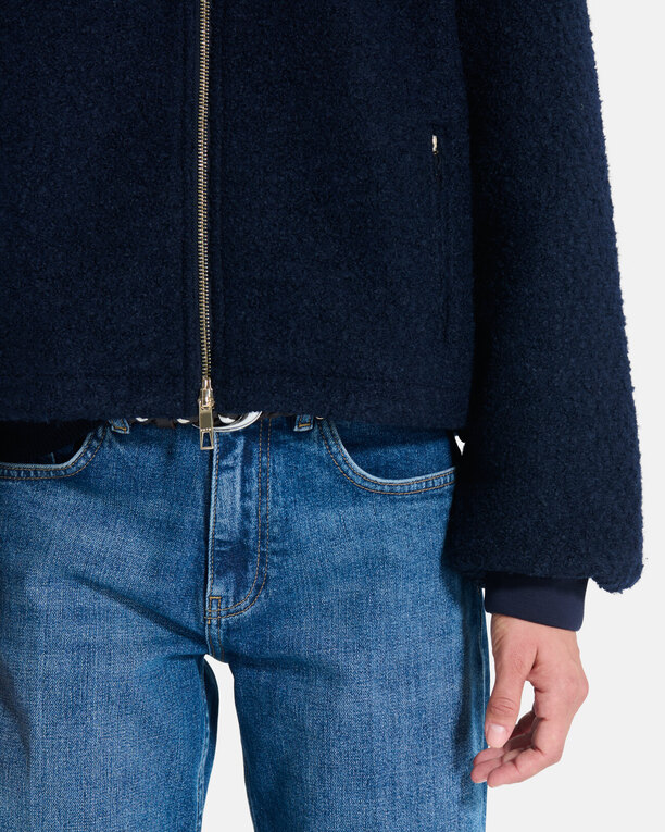 Bella Jacket Short zip-up night jacket ZAPA