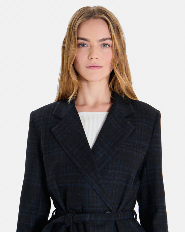 Valy Jacket Belted wool blazer ZAPA