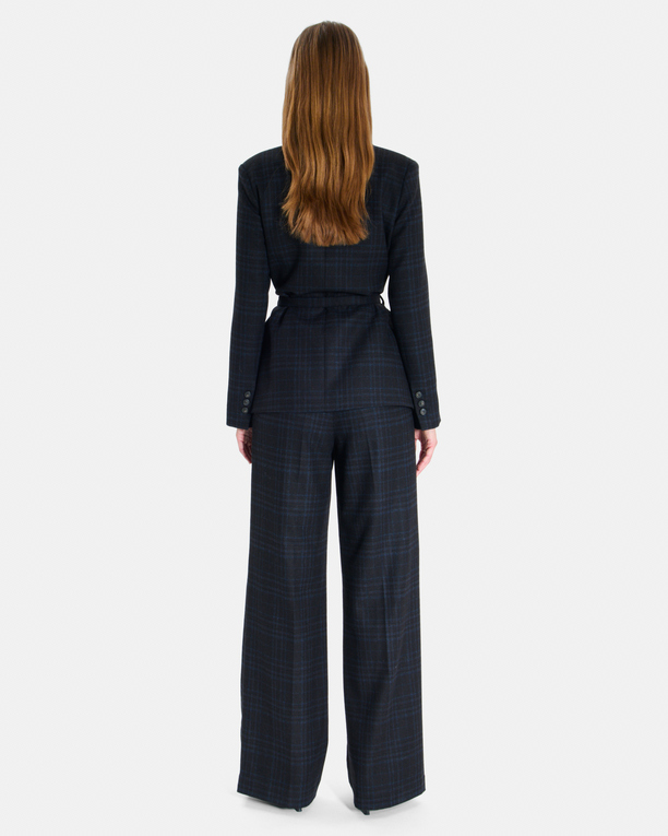 Valy Jacket Belted wool blazer ZAPA