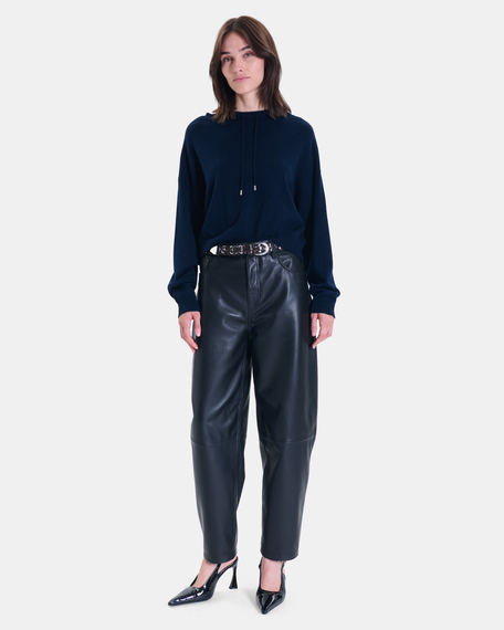 Parina sweater nighttime wool hoodie zapa
