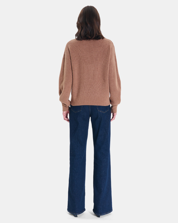 Neila sweater Cinnamon merino wool sweater ZAPA
