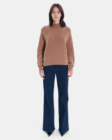 Neila sweater Cinnamon merino wool sweater ZAPA