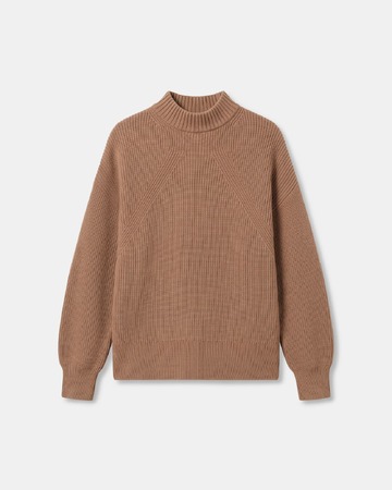 Neila sweater Cinnamon merino wool sweater ZAPA