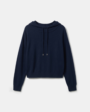 Parina Sweater Nighttime wool hoodie ZAPA