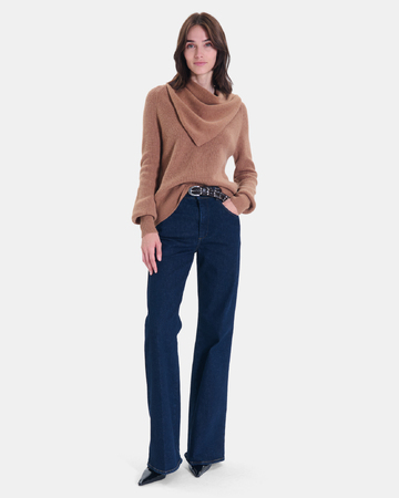 Ness sweater Cinnamon merino wool sweater ZAPA