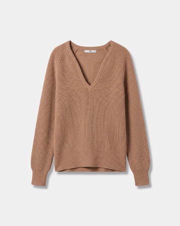 Ness sweater Cinnamon merino wool sweater ZAPA