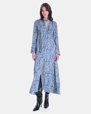 Remila dress Long, flowing dress with a paisley print ZAPA