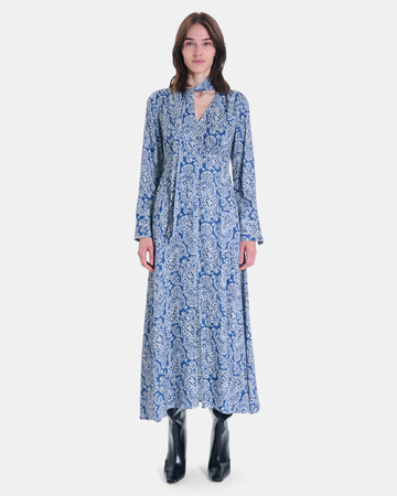 Remila dress Long, flowing dress with a paisley print ZAPA